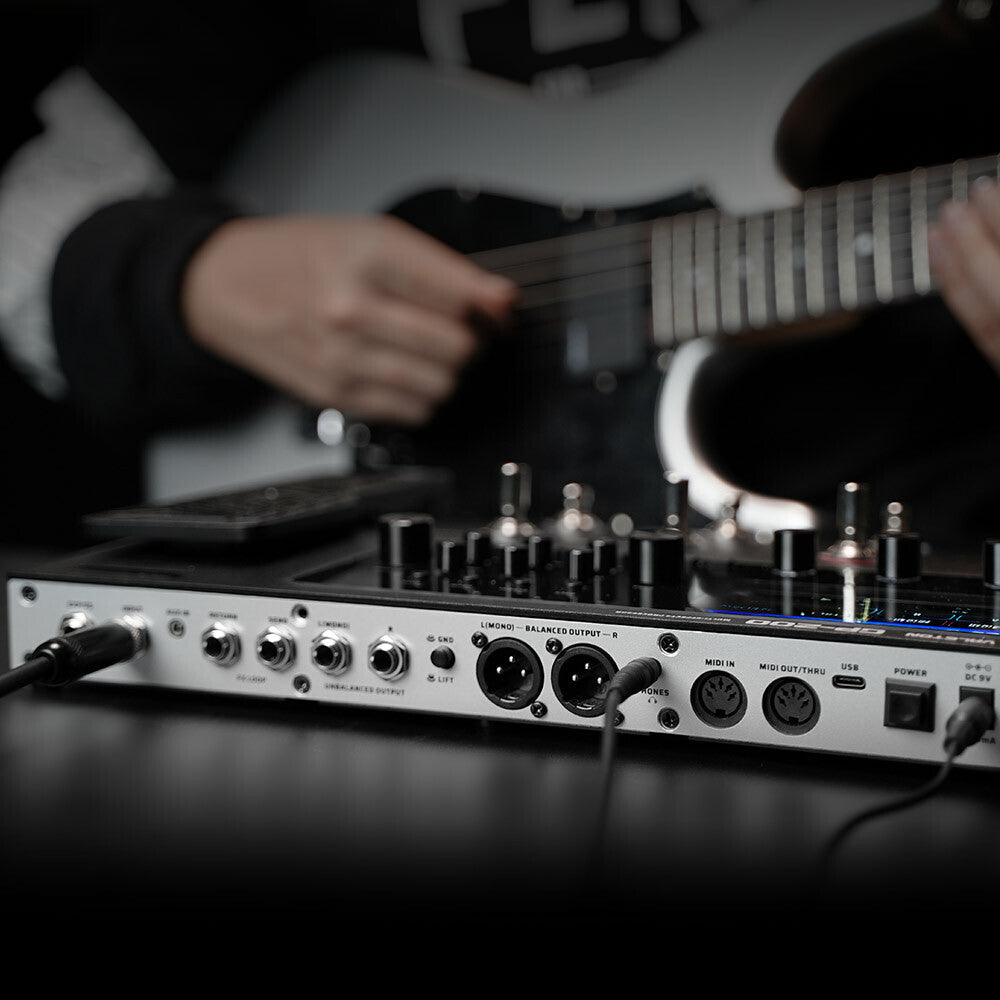 Valeton GP-200 Guitar Bass Amp IR Cabinet FX Loop MIDI I/O Expression Stereo OTG