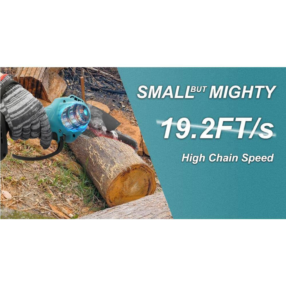 6 In. Mini Chainsaw, Handheld Small Chainsaw, Pruning Saw
