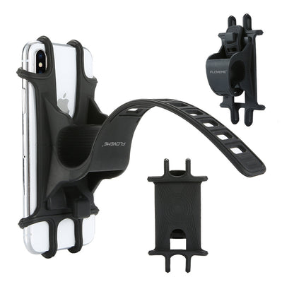 Silicone Strap-On Bicycle Phone Holder