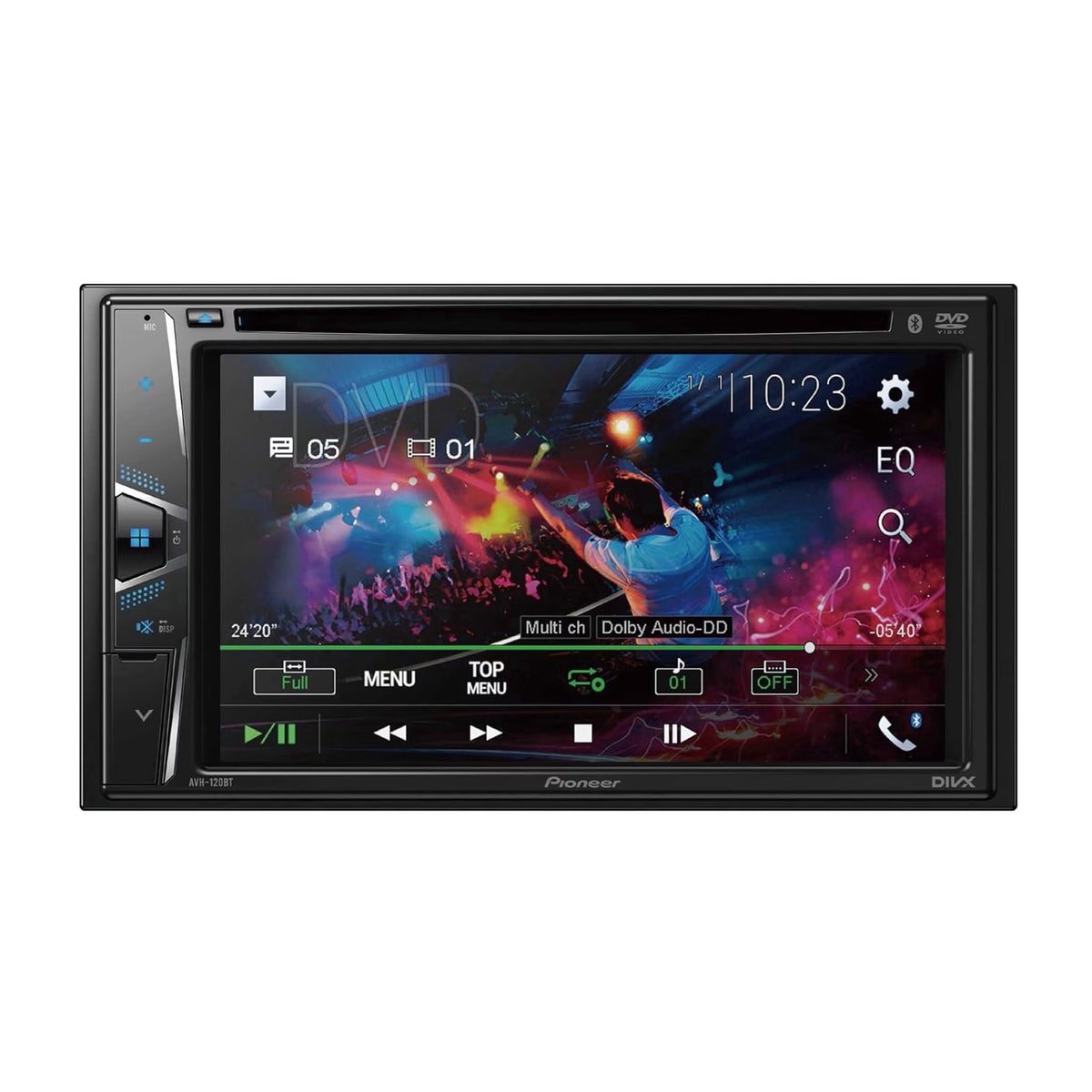 AVH-120BT 6.2" - Bluetooth, Android Smartphone Compatible - DVD Receiver