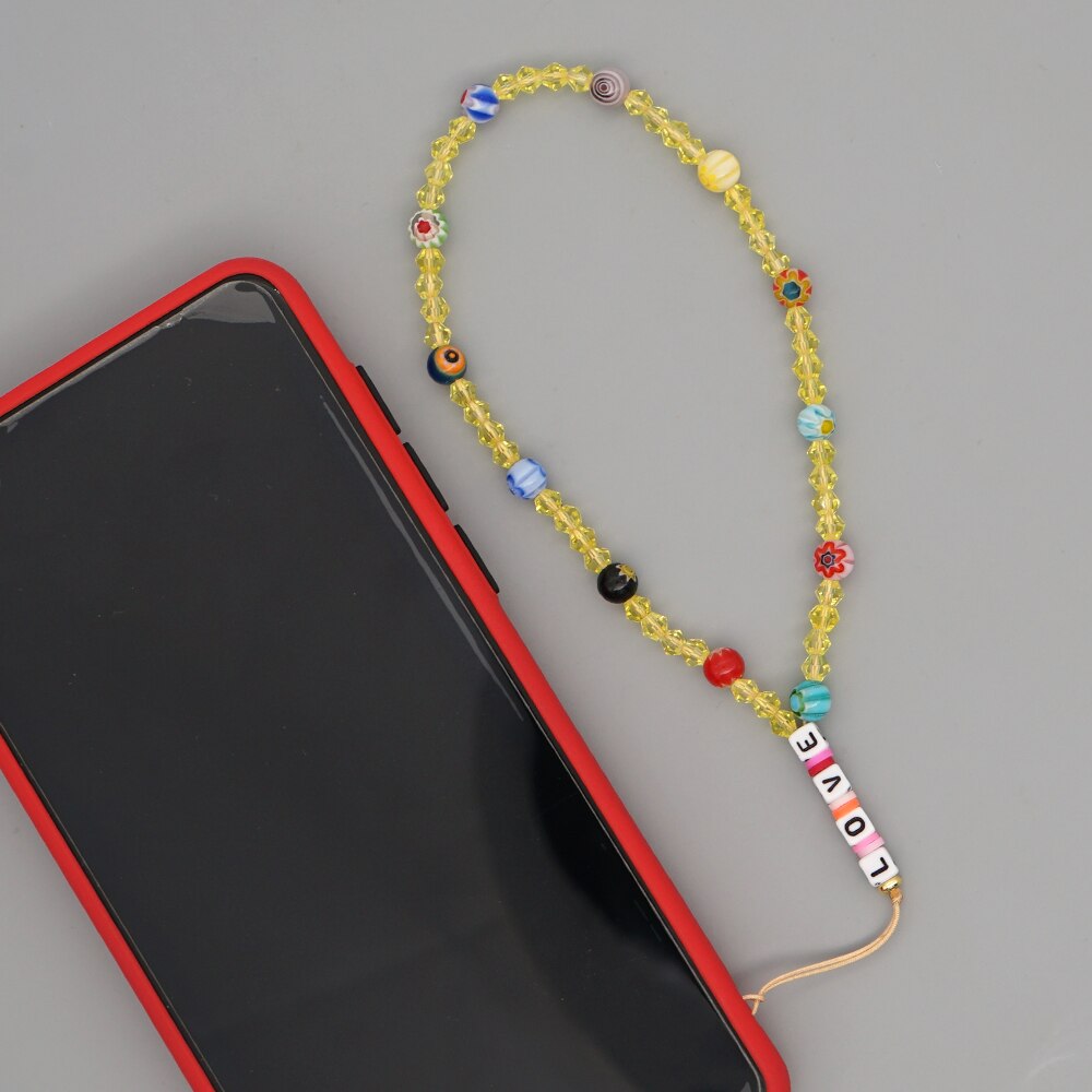 Go2Boho Beaded Phone Wrist Strap