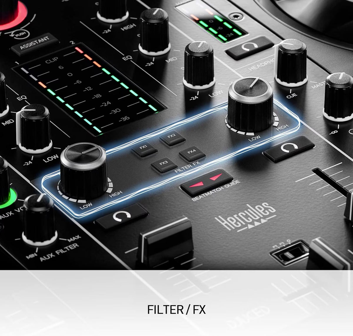Djcontrol Inpulse 500: 2-Deck USB DJ Controller for Serato DJ and DJUCED (Included)