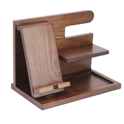 Wooden Desk Dock & Organizer
