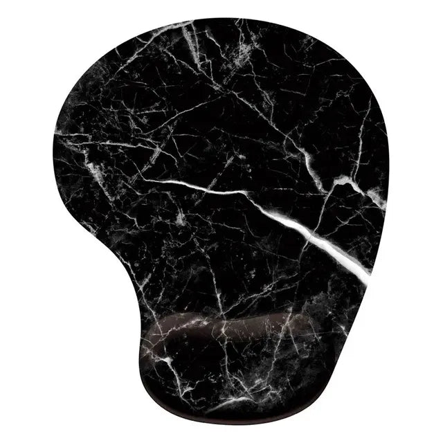 Patterned Silicone Wrist-Rest Mouse Pad