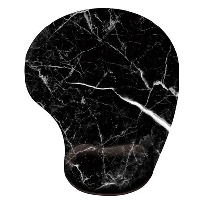 Patterned Silicone Wrist-Rest Mouse Pad