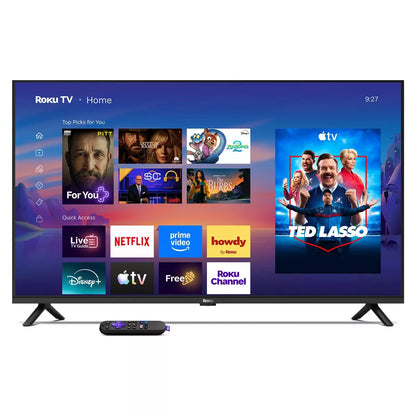 Roku 40" Select Series 1080P Full HD Smart Roku TV with Voice Remote Streaming Live Local News, Sports, & Movies