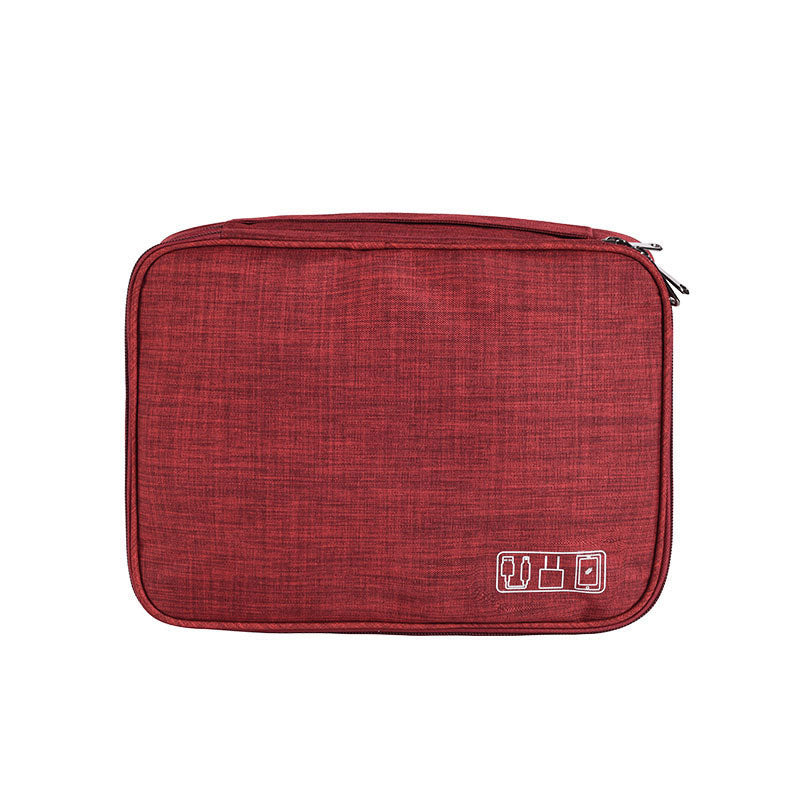 Layered Travel Tech Organizer