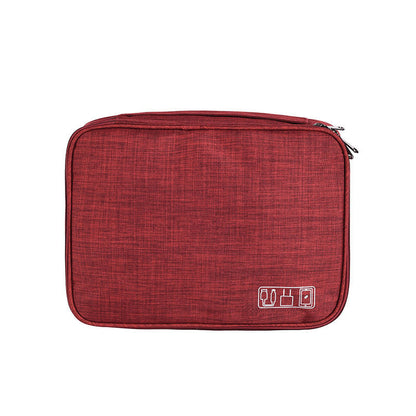 Layered Travel Tech Organizer