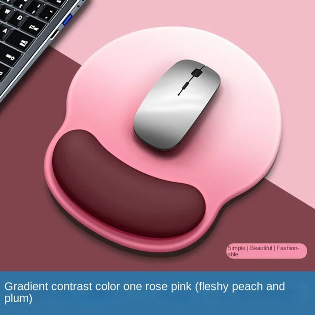 Soft Wrist-Rest Mouse Pad