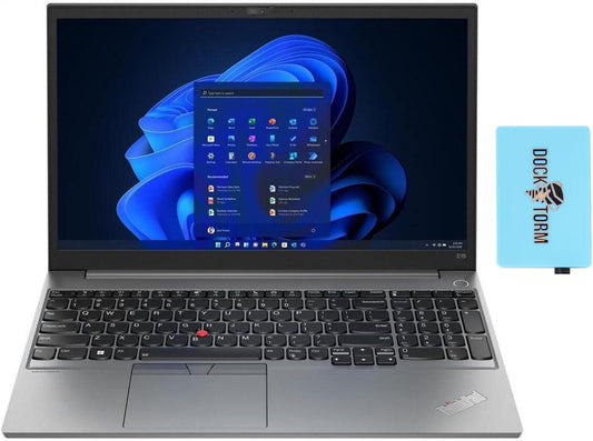 2022 Thinkpad E15 Gen 2 15.6" 60Hz Full HD IPS Laptop (Intel I5-1235U 10-Core, 16GB RAM, 512GB Pcie SSD, Intel UHD, Wifi 6, Bluetooth 5.2, HD Webcam, Win 10 Pro) with Hub