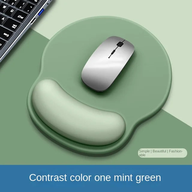 Soft Wrist-Rest Mouse Pad