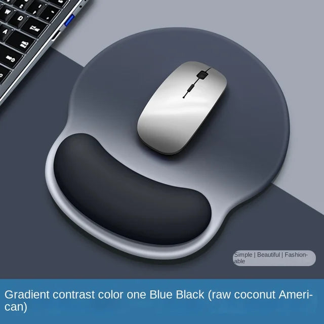 Soft Wrist-Rest Mouse Pad