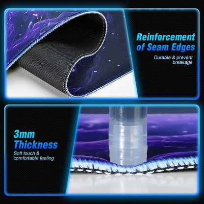Black Hole XXL Gaming Mouse Pad — 31.5 × 11.8 in