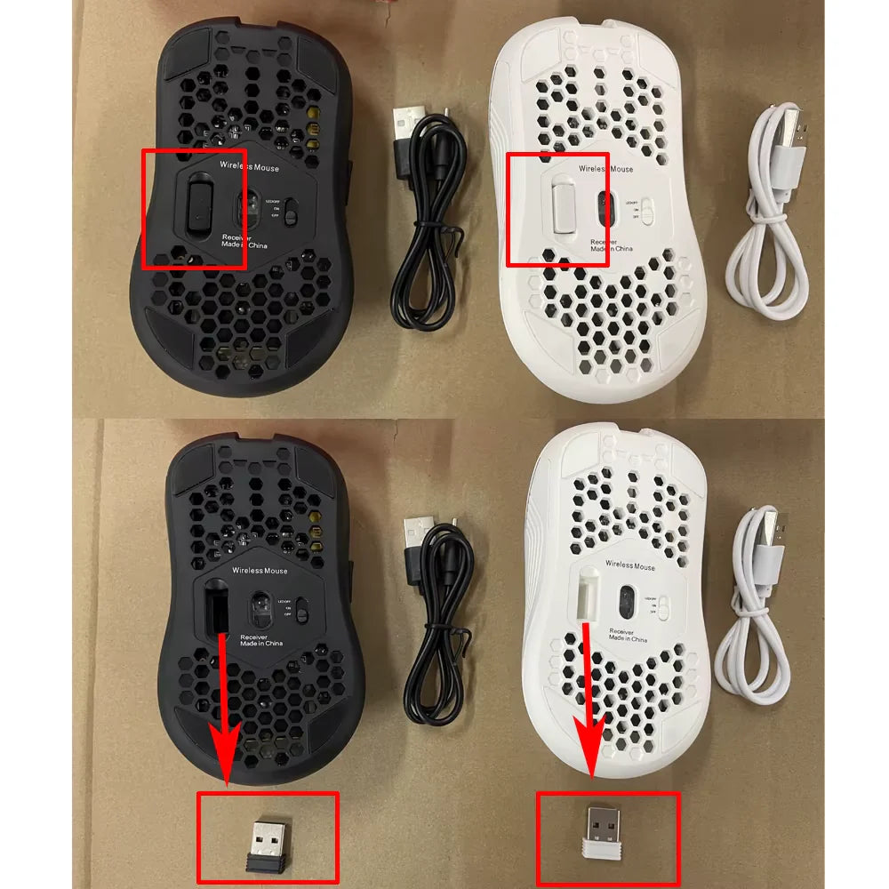 Rechargeable RGB Wireless Gaming Mouse