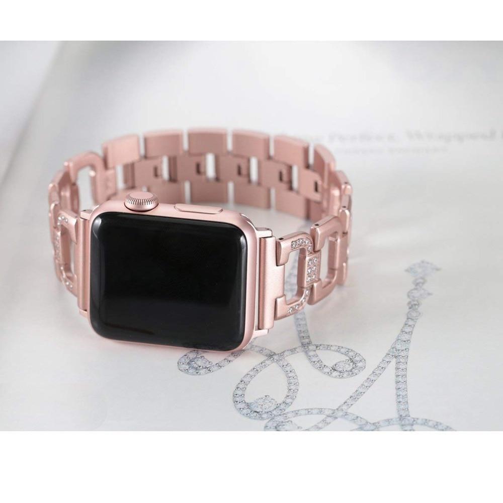 Rhinestone Link Band for Apple Watch