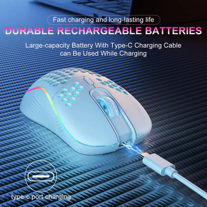 Rechargeable RGB Wireless Gaming Mouse