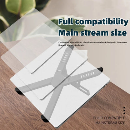 Fold-Flat Laptop Riser