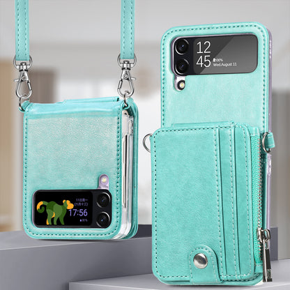 Crossbody Wallet Case for Galaxy Z Flip
