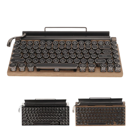 Retro Typewriter Mechanical Keyboard — 83 Keys