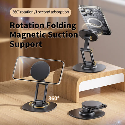Folding Magnetic Desk Phone Stand