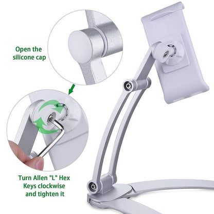 Adjustable Desk & Wall Tablet Stand