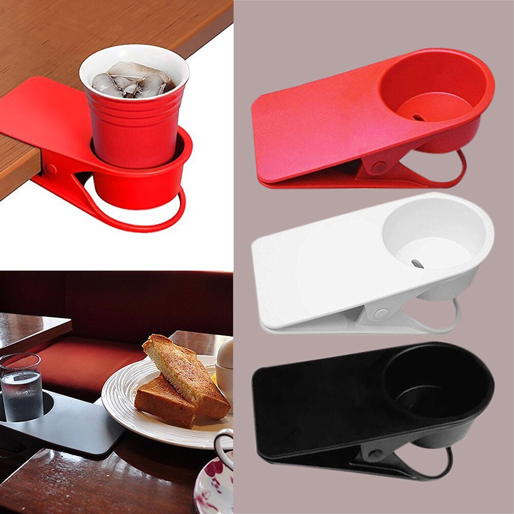 Clip-On Desk Cup Holder