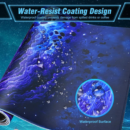 Black Hole XXL Gaming Mouse Pad — 31.5 × 11.8 in