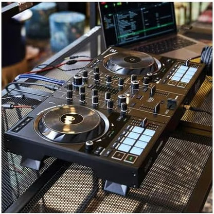 Djcontrol Inpulse 500: 2-Deck USB DJ Controller for Serato DJ and DJUCED (Included)
