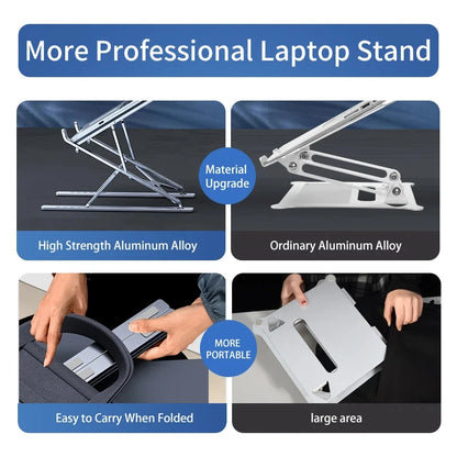 N8 Folding Aluminum Laptop Stand