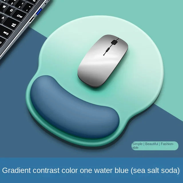 Soft Wrist-Rest Mouse Pad