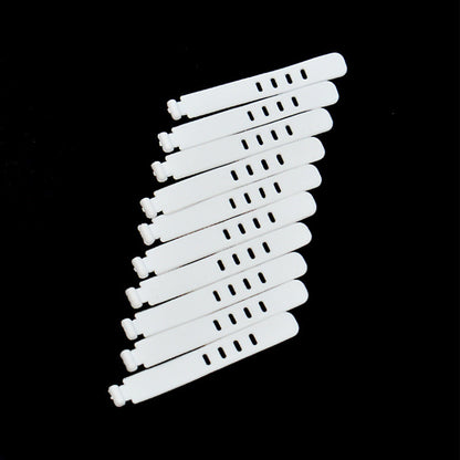 Clear 8-Compartment Cable Organizer