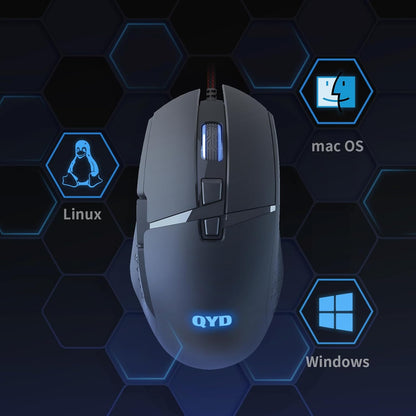 CYD C309 RGB Gaming Mouse — 7 Programmable Buttons