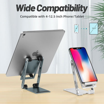 Aluminum Folding Phone & Tablet Stand