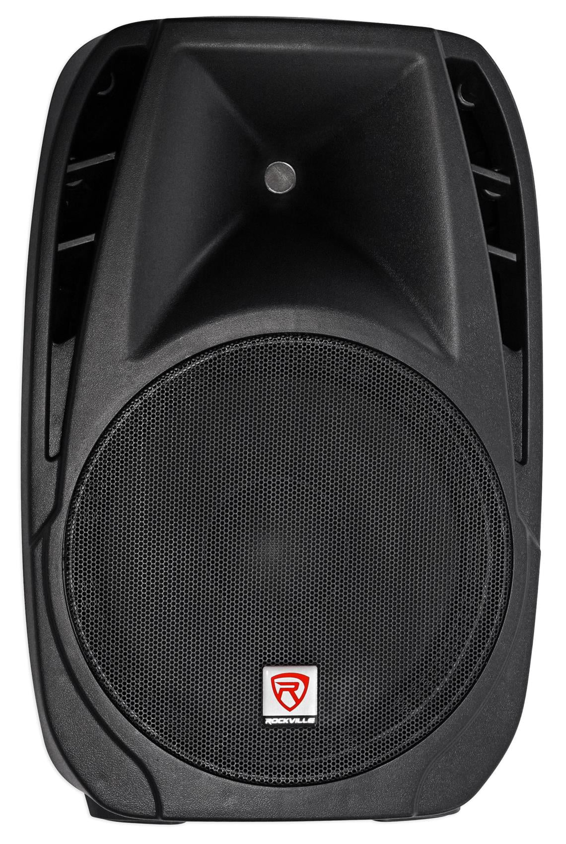 RPG2X15 Package PA System Mixer/Amp+15" Speakers+Stands+Mics+Bluetooth