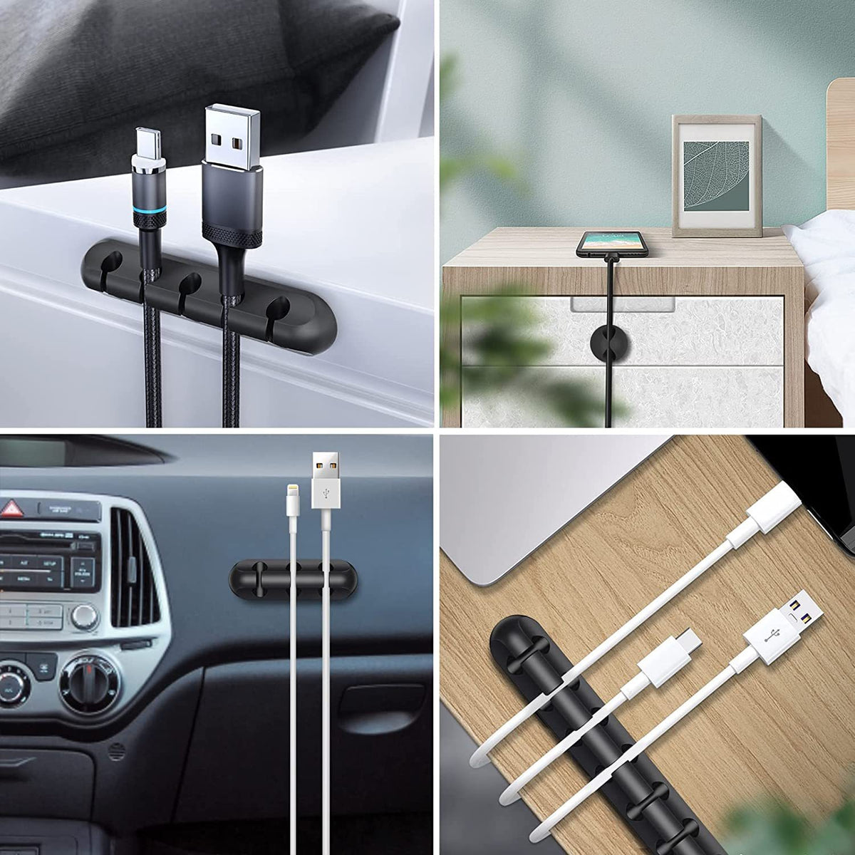 Silicone Desktop Cable Holder