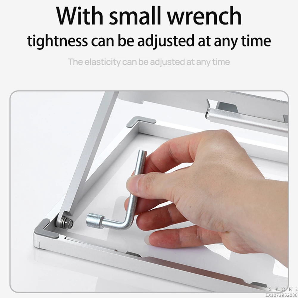 Adjustable Aluminum Platform Laptop Stand
