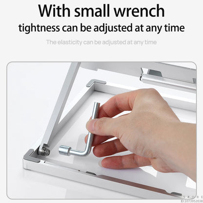 Adjustable Aluminum Platform Laptop Stand