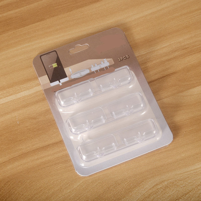 Adhesive Cable Clips — 3-Pack
