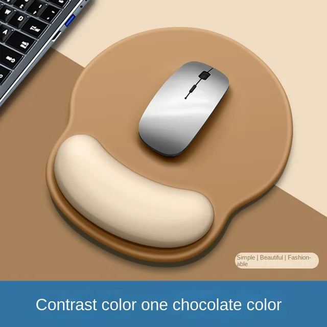 Soft Wrist-Rest Mouse Pad