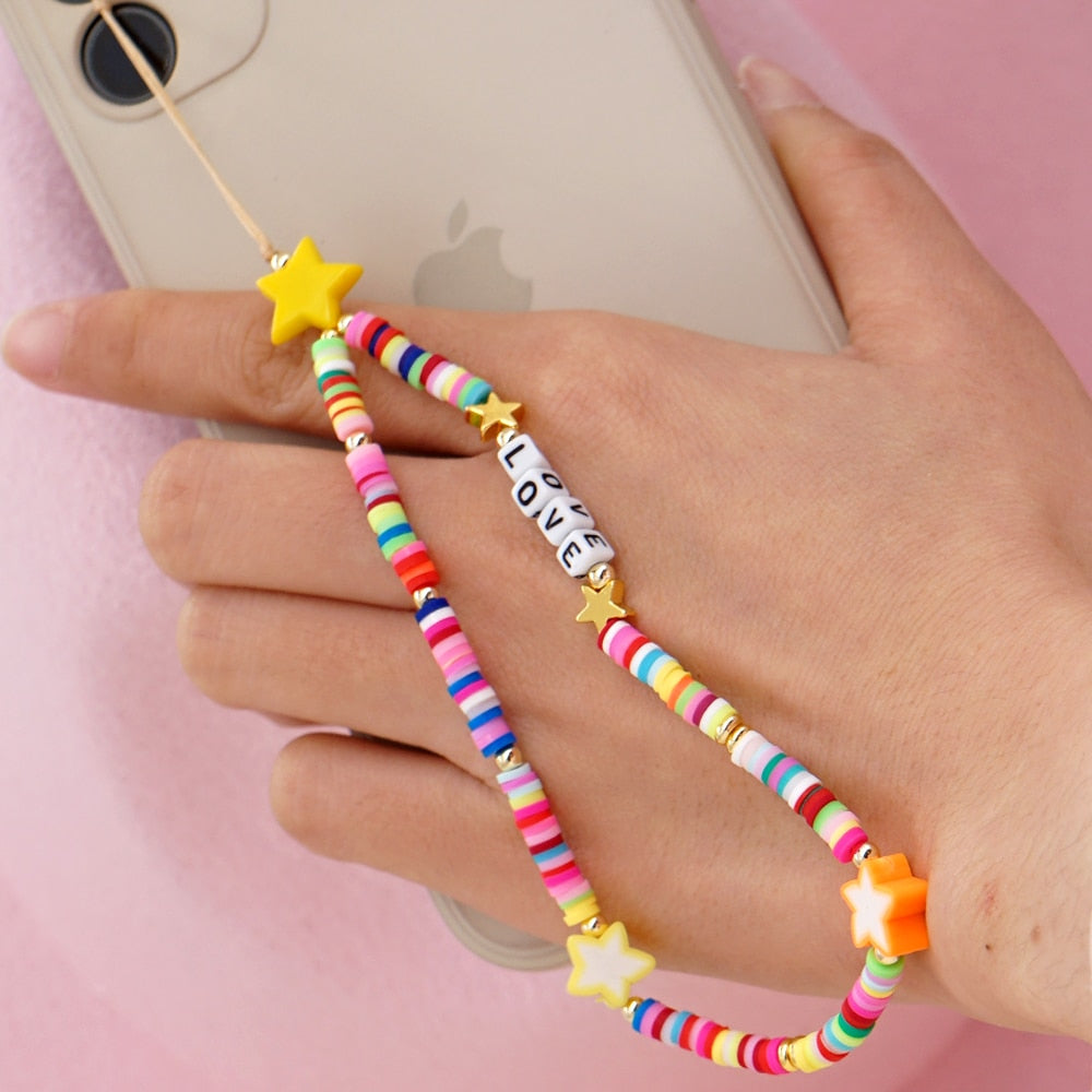 Go2Boho Beaded Phone Wrist Strap