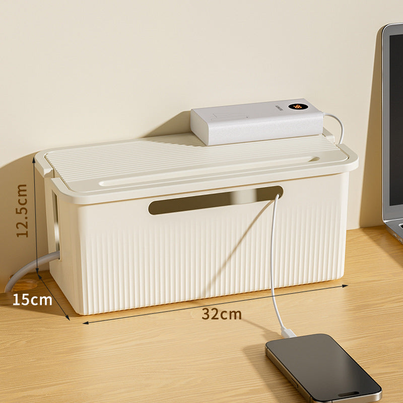 Desktop Cable Storage Box