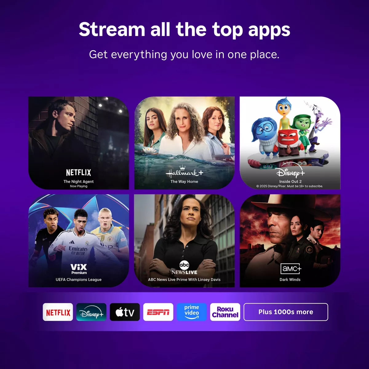 Roku 40" Select Series 1080P Full HD Smart Roku TV with Voice Remote Streaming Live Local News, Sports, & Movies