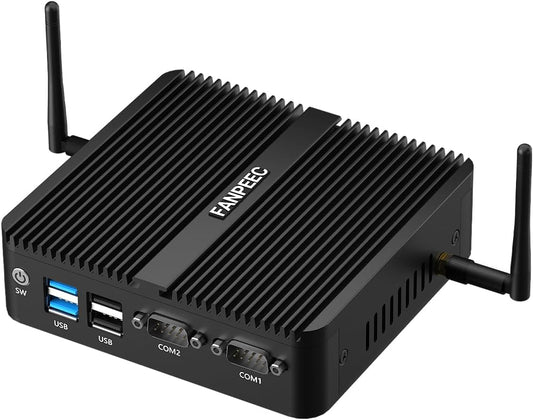 Fanless Mini PC N100 8GB DDR4 128GB MSATA SSD