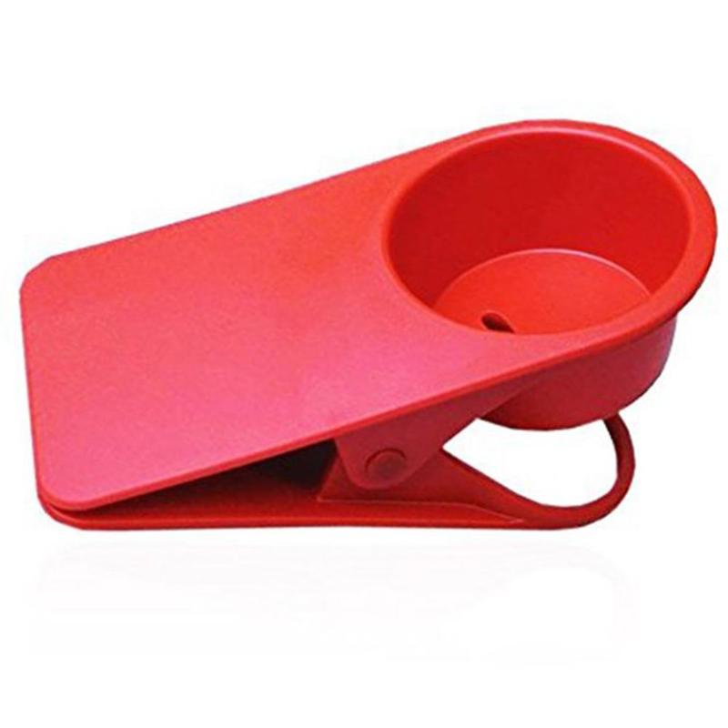 Clip-On Desk Cup Holder