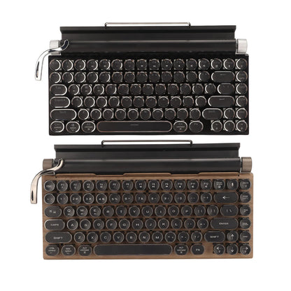 Retro Typewriter Mechanical Keyboard — 83 Keys