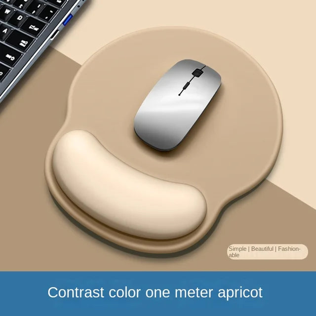 Soft Wrist-Rest Mouse Pad