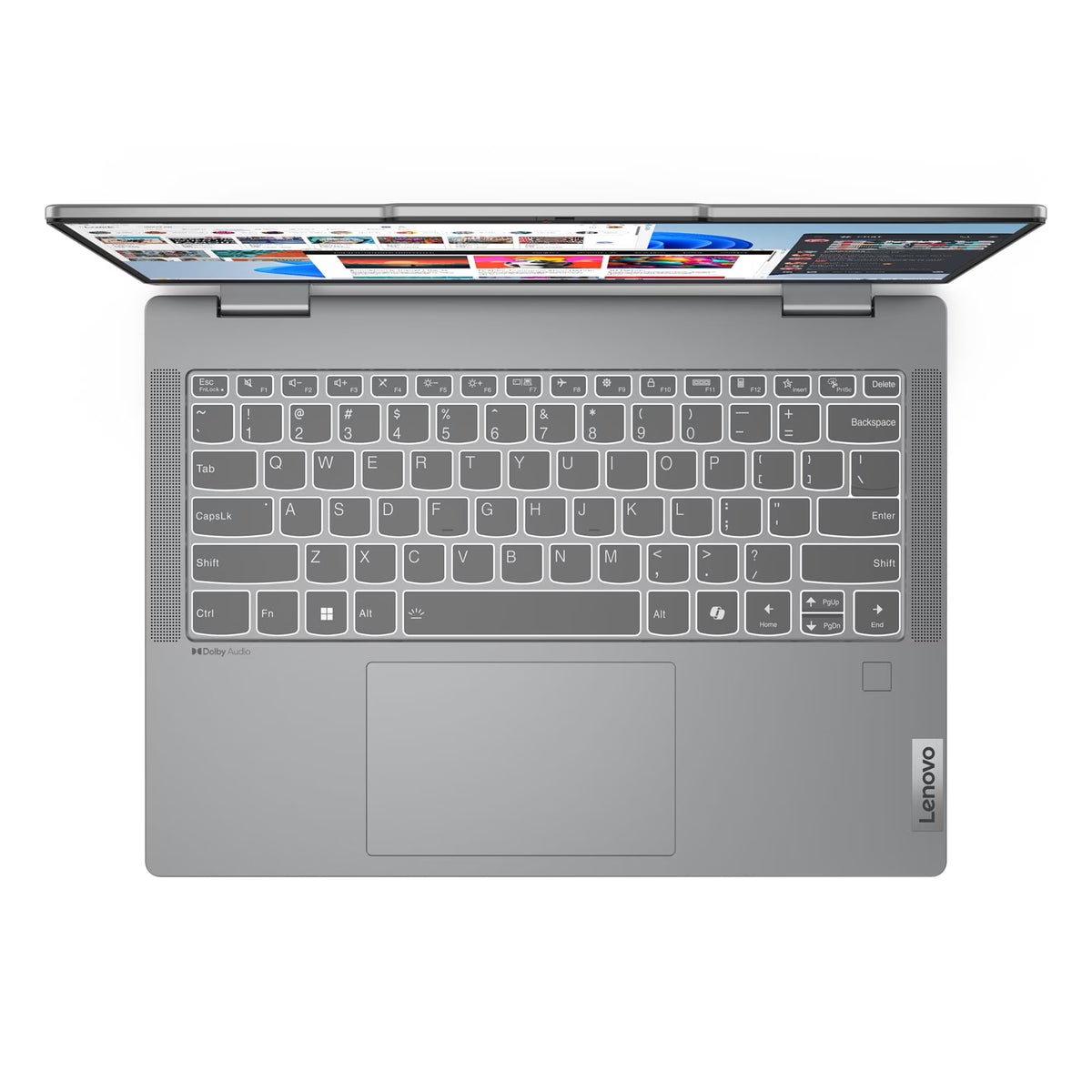 Ideapad 5 2-In-1 Laptop, 16" IPS Touchscreen, AMD Ryzen 7 8845HS, AMD Radeon 780M, 16GB RAM, 512GB Ssd,Windows 11 Pro