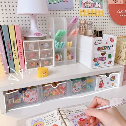 Open-Top Desktop Storage Bin