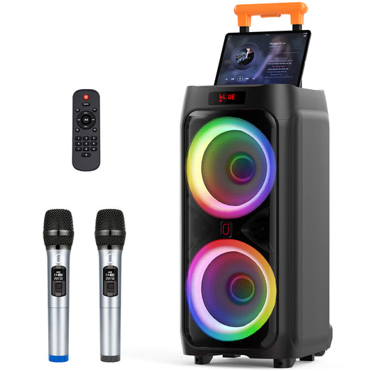 T9 Karaoke Machine for Adults with 500-Watt Power