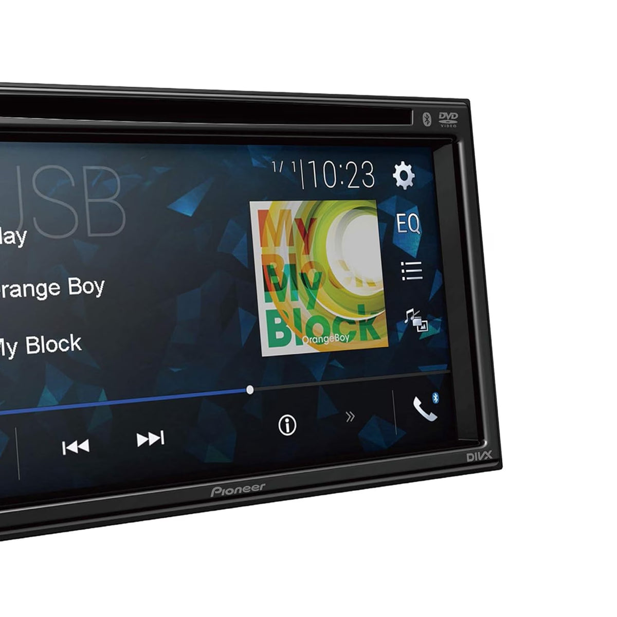 AVH-120BT 6.2" - Bluetooth, Android Smartphone Compatible - DVD Receiver